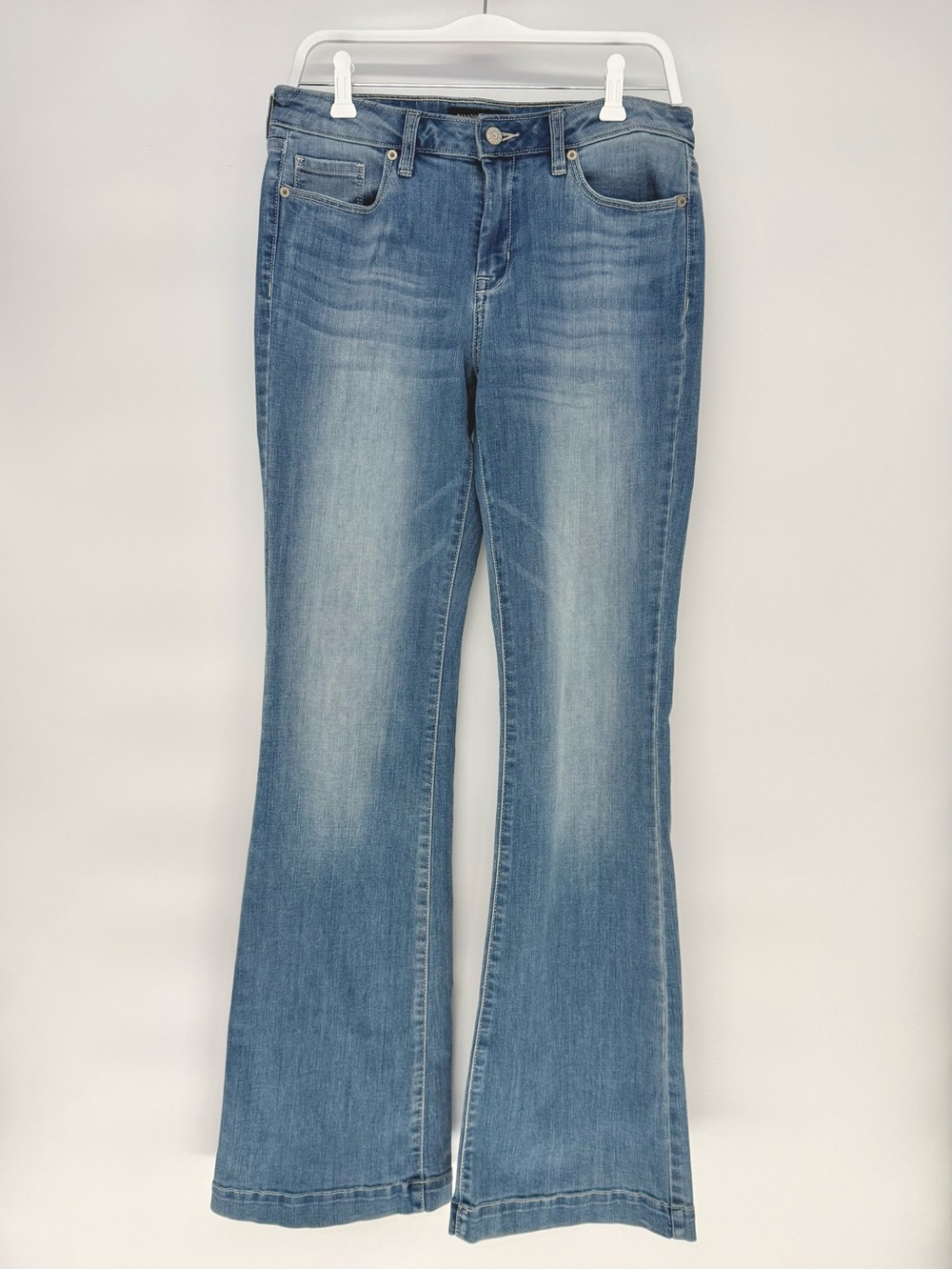 Banana Republic Wide Leg Flare Jeans Light Wash Size 29 / 8
